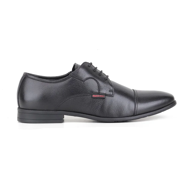 Red Chief Comfortable Genuine Leather Derby Formal Shoe For Men | Rc4052Lr Black